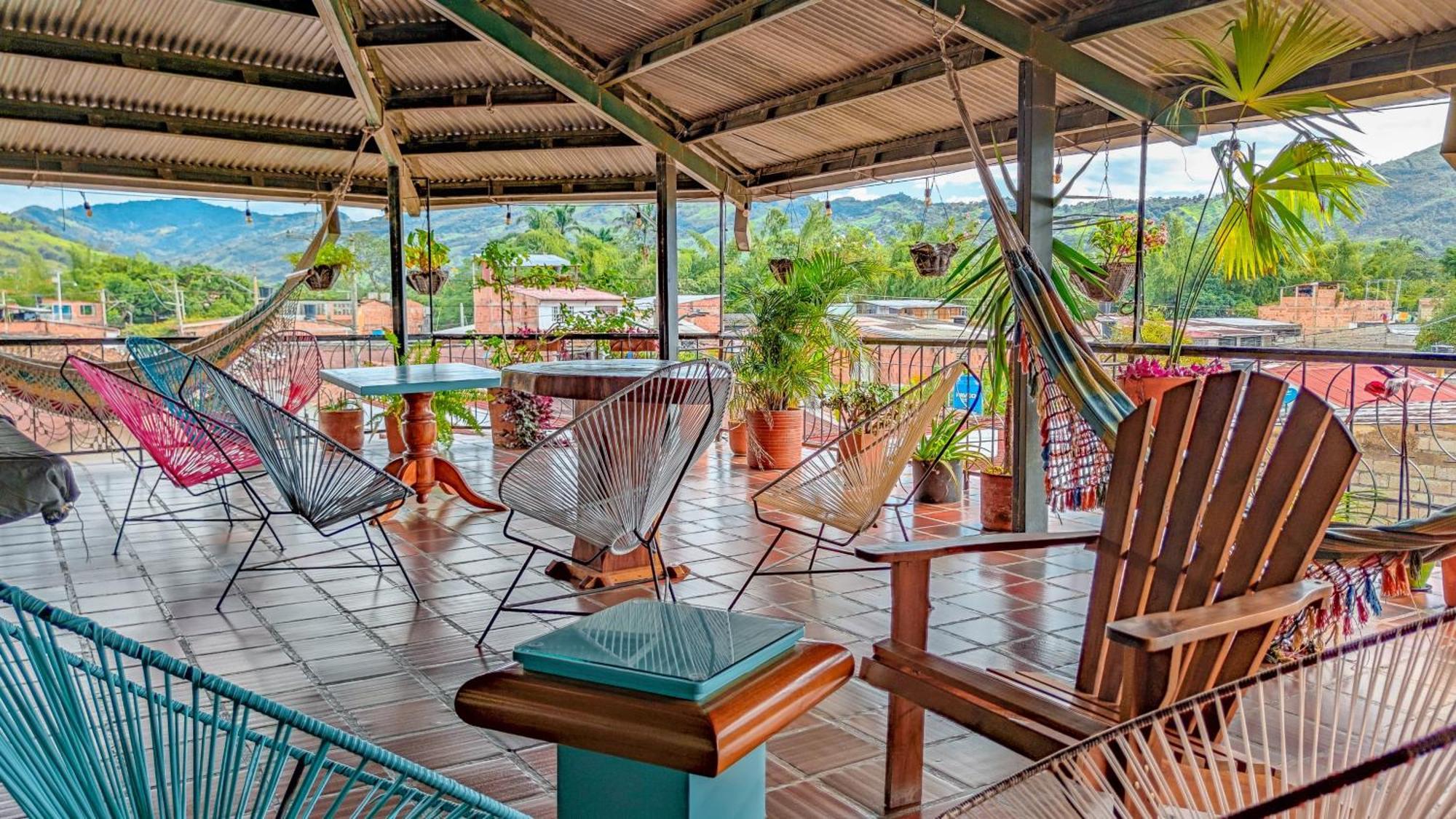 La Rosa Nautica Hostel Guaduas Buitenkant foto